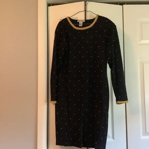 Black party dress, size M, excellent condition